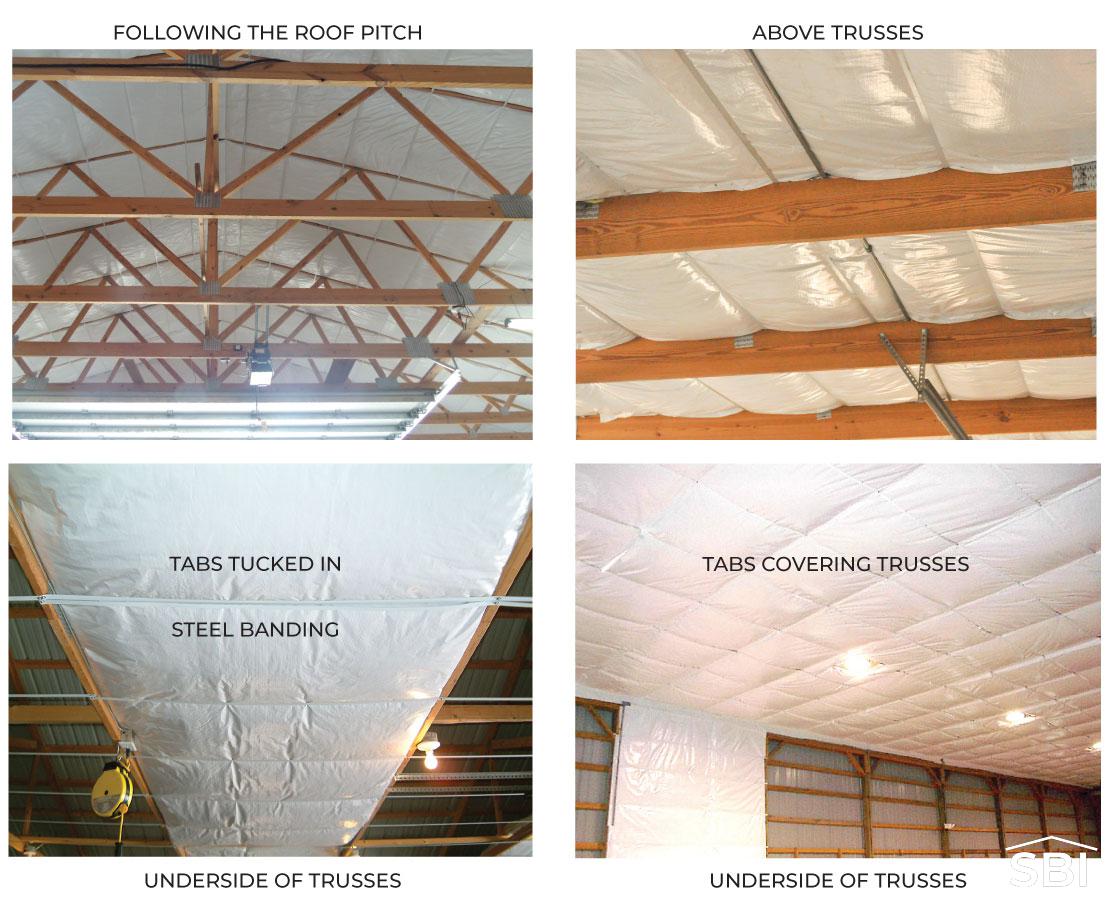 Pole Barn Roof Insulation Options