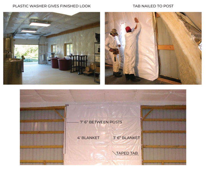 Insulation For Pole Barns Steel Building Insulation